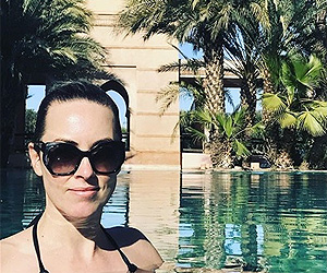 Kathryn Thomas gives thumbs up for Club Med Marrakech