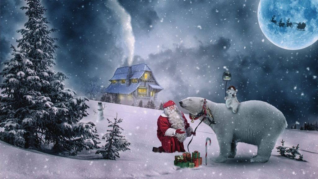 Santa in Lapland